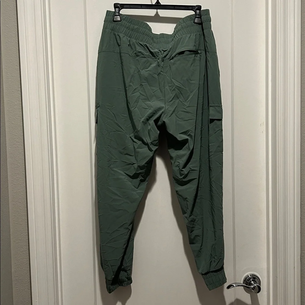 Target Green Track Pants - Picture 2 of 2